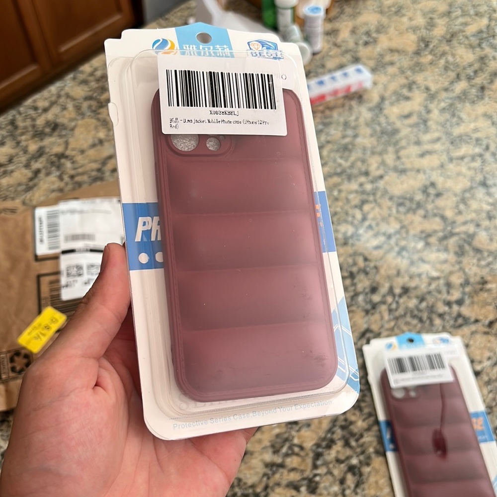 iPhone 13 pro maroon case